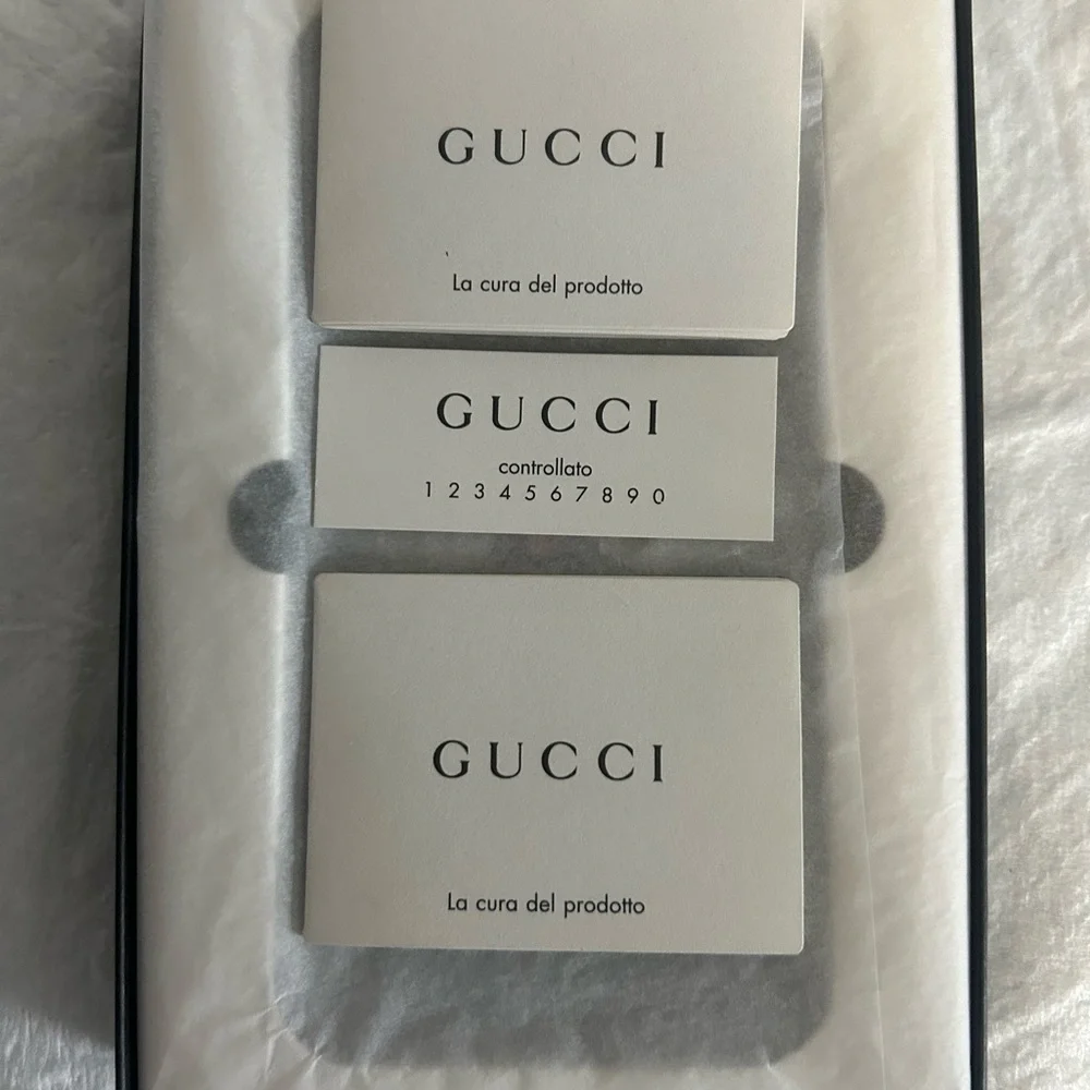 Gucci IPhone Case Monogram Bee Blind For Love New With Box